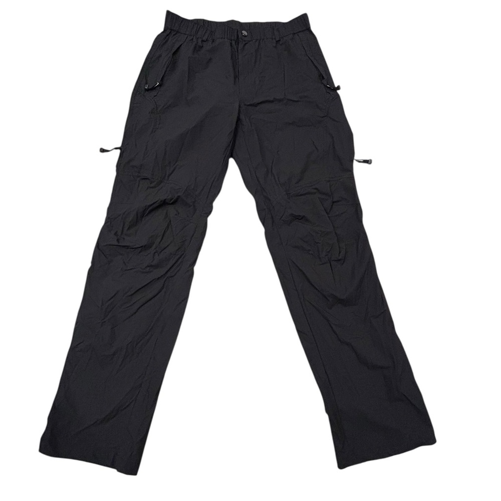 Skyroo Men's‎ Black Cargo Lightweight Hiking Pants Stretch Knee XL